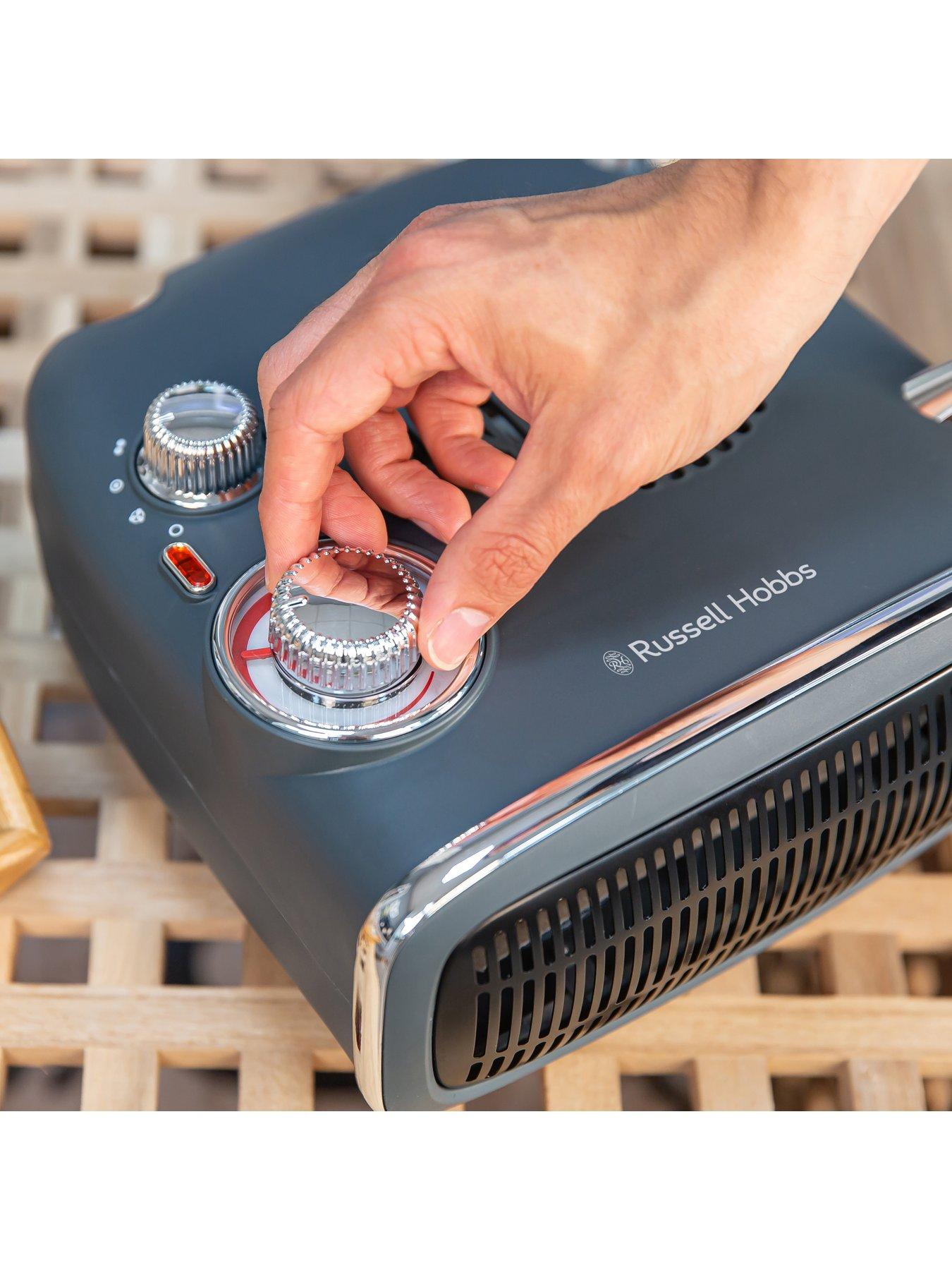 Image 6 of 7 of Russell Hobbs Retro Fan Heater RHRETHFH1001G