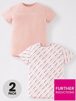v-by-very-girls-2-pack-longline-amore-t-shirts-pink