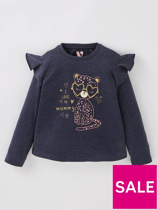 back image of mini-v-by-very-girls-3-pack-mummy-and-daddy-animal-long-sleeve-t-shirt-multi
