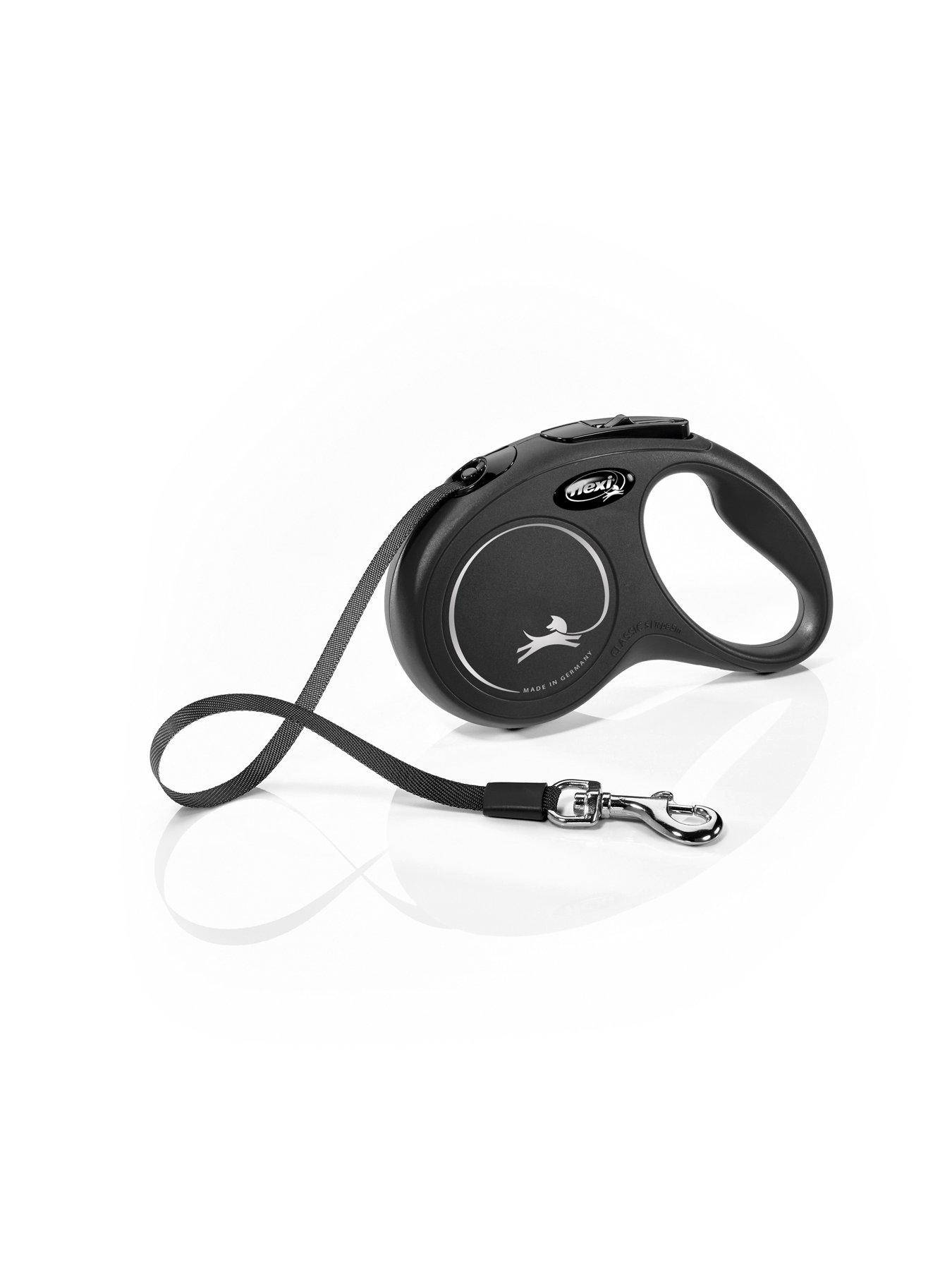 Image 2 of 2 of Flexi Classic Black 5m Tape Dog Lead Small