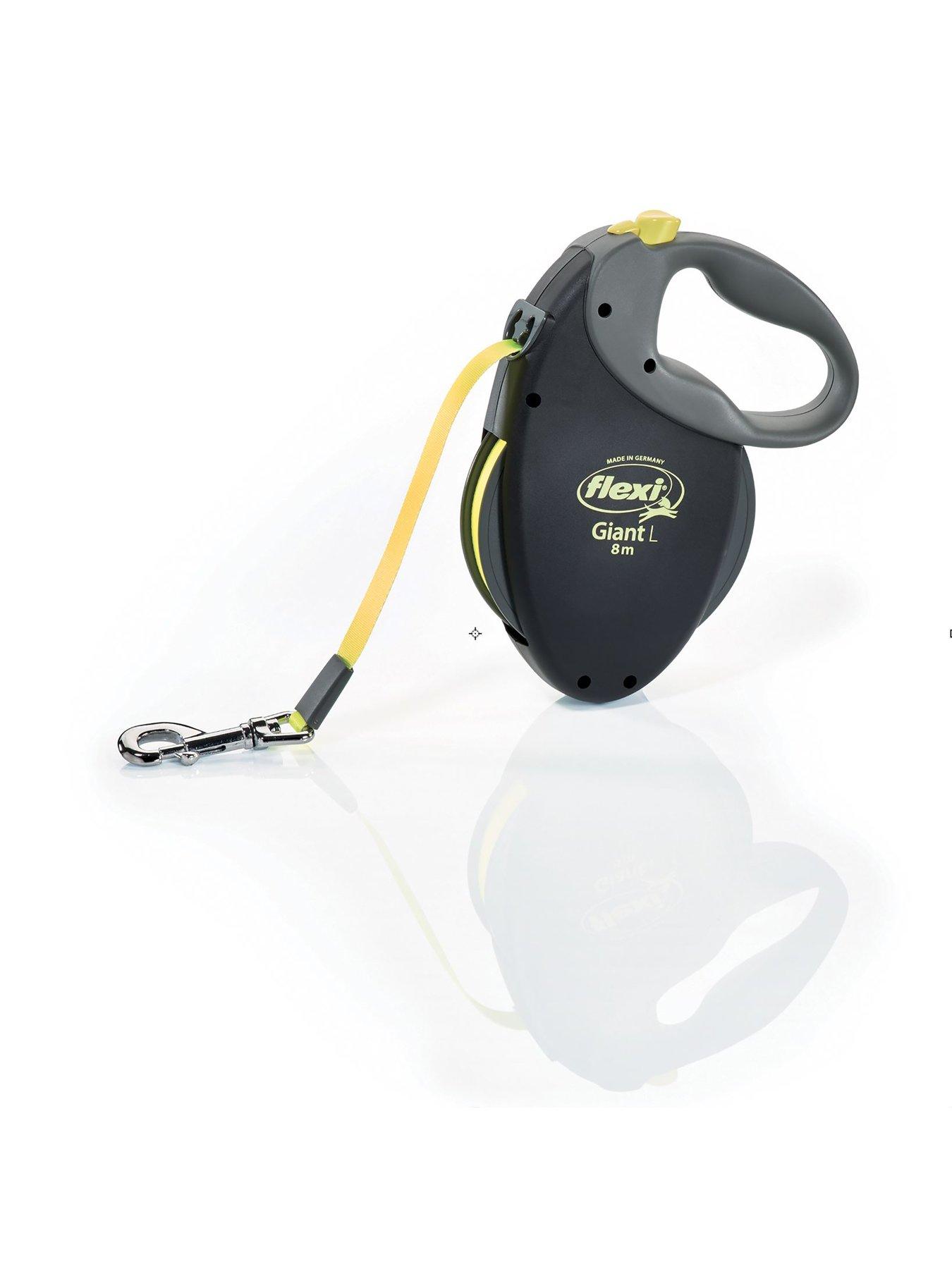 Image 2 of 3 of Flexi Giant Neon Black 8m Tape Dog Lead