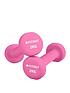  image of fithut-fithutnbspdumbell-twin-pack-2kgnbsppink