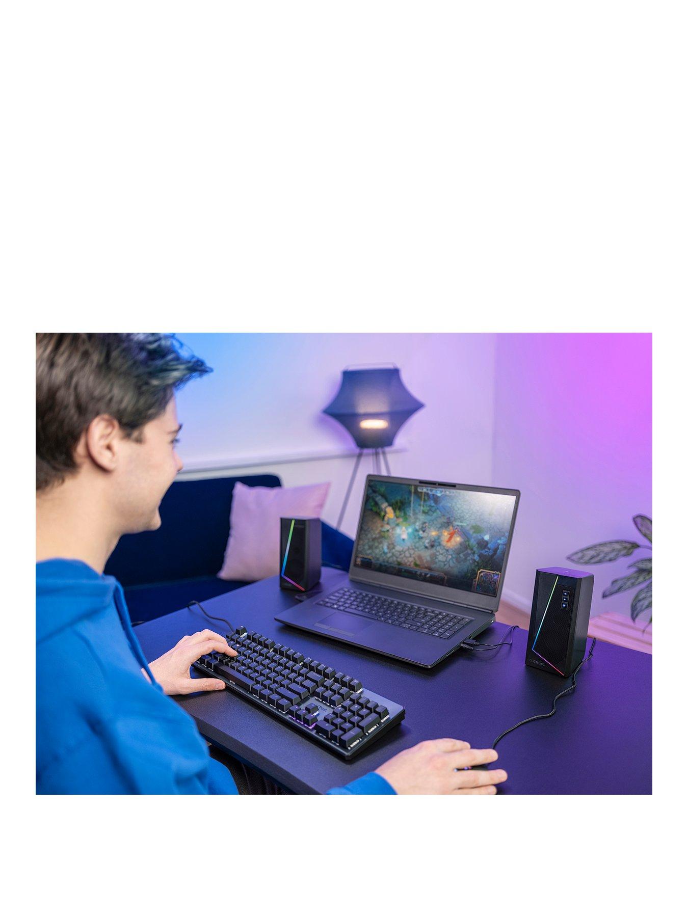 Image 2 of 5 of Trust GXT609 ZOXA RGB LED Illuminated Speaker Set for PC &amp; Laptop&nbsp;