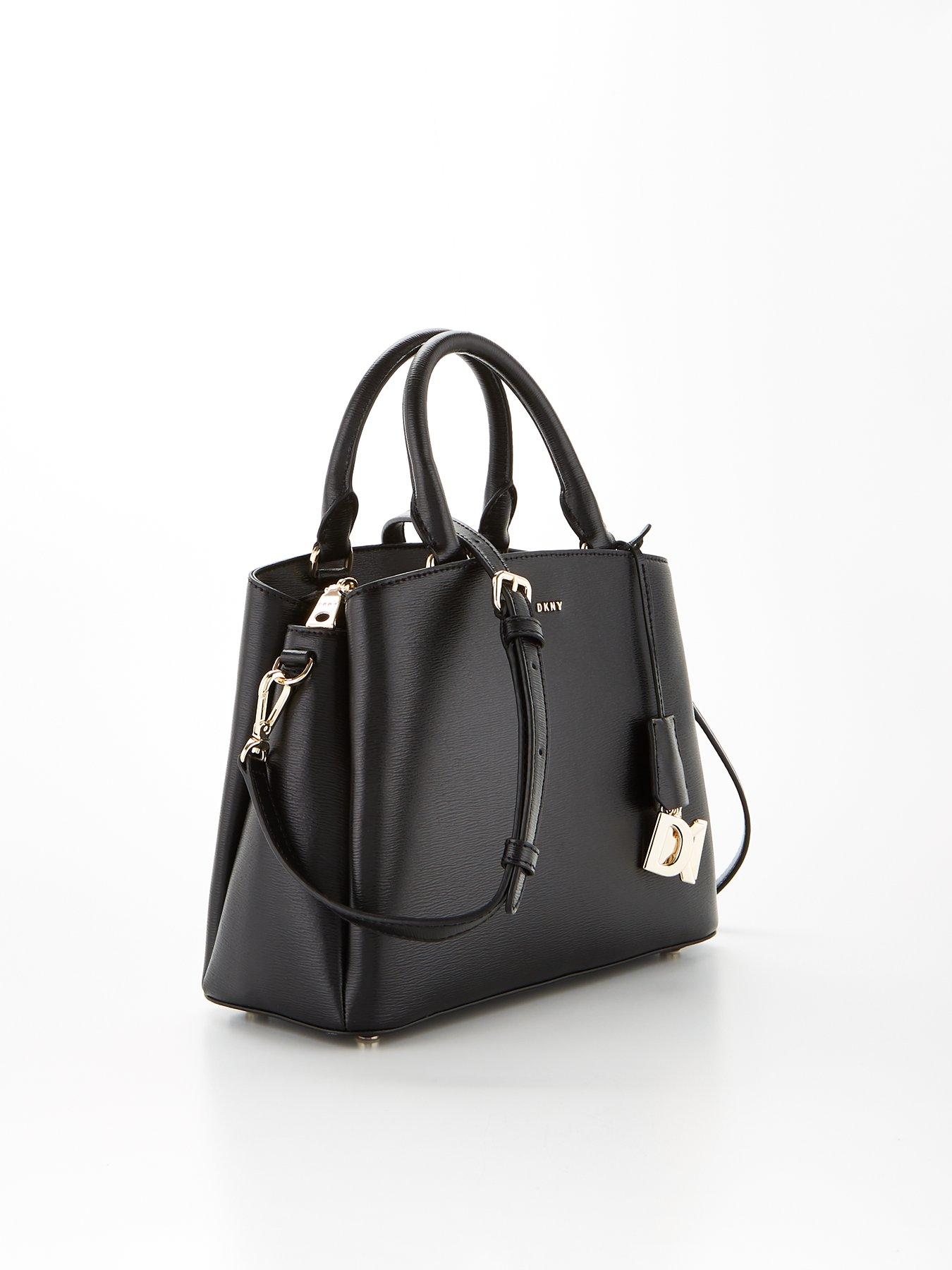 dkny satchel black