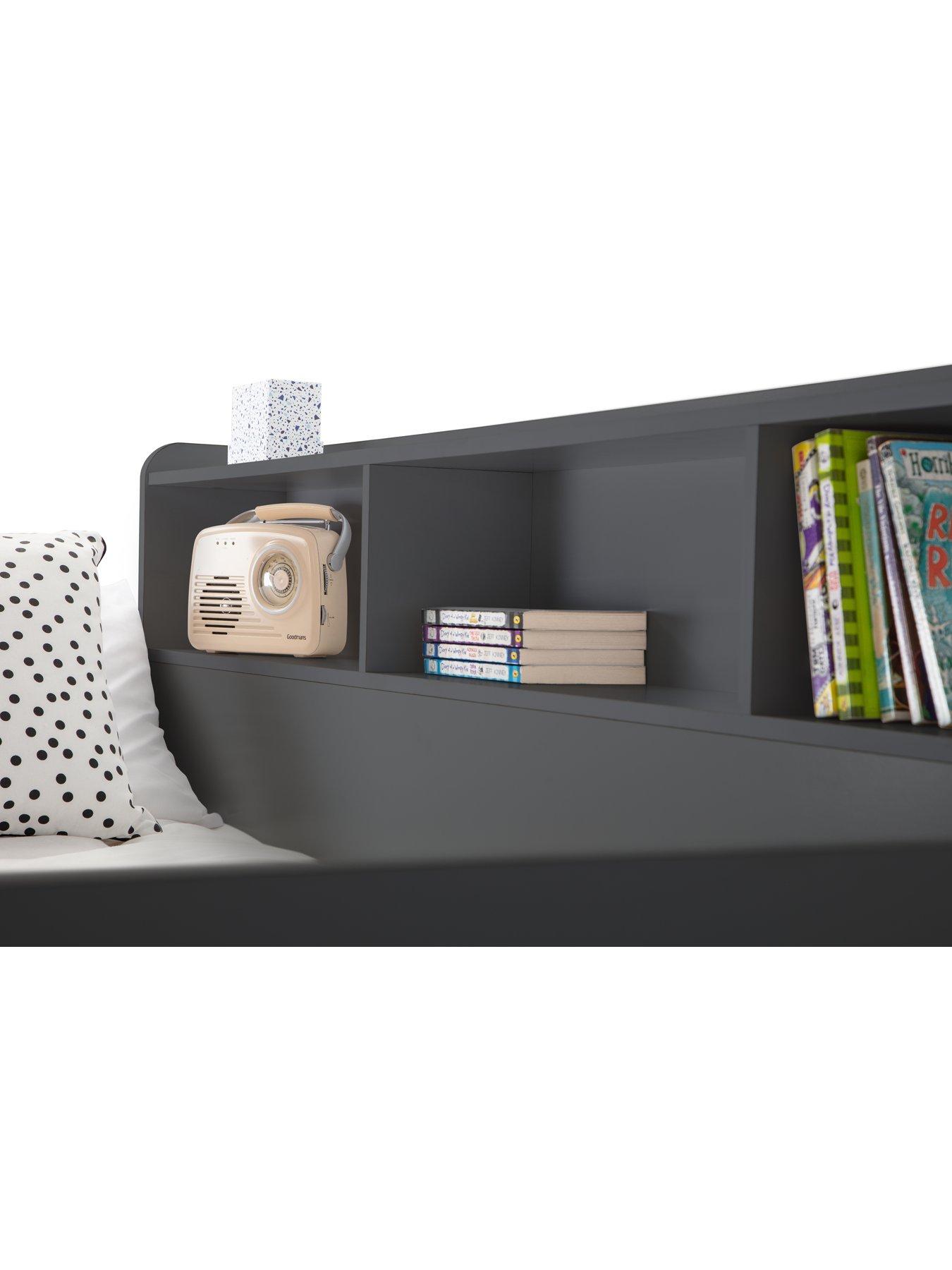 Image 4 of 5 of Julian Bowen Riley Triple Sleeper Bunk Bed&nbsp;- Anthracite