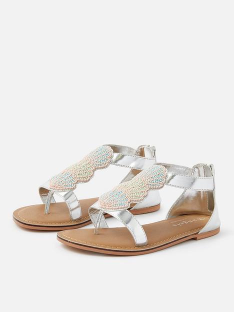 accessorize-girls-shell-beaded-sandals-multi