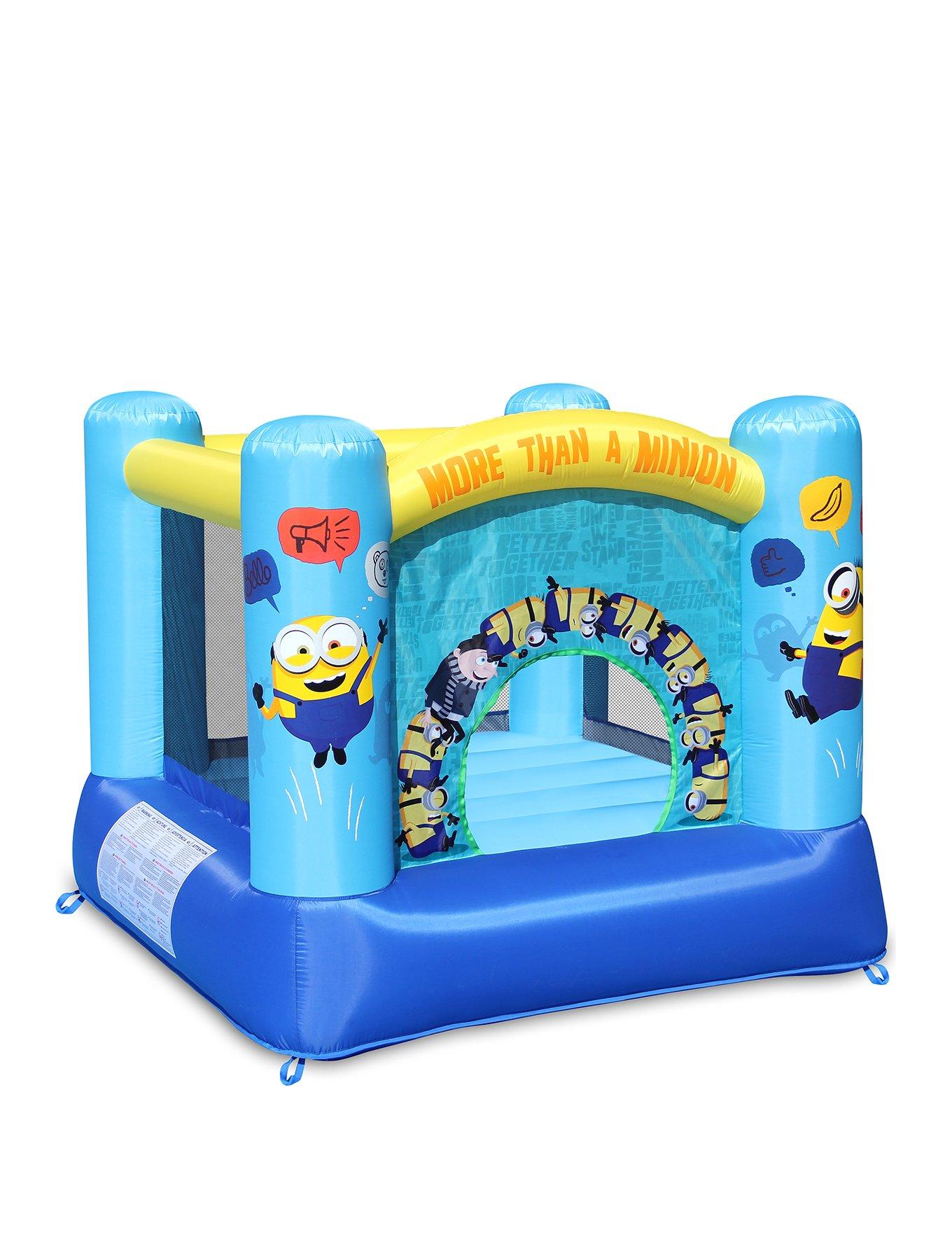 Details about   bouncy castle with slide protective nets  