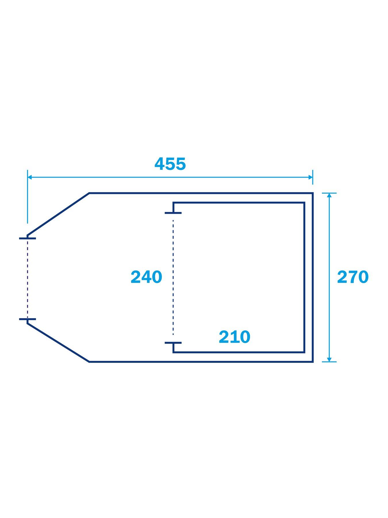 Image 3 of 6 of Streetwize Family 4-Person Air Tent