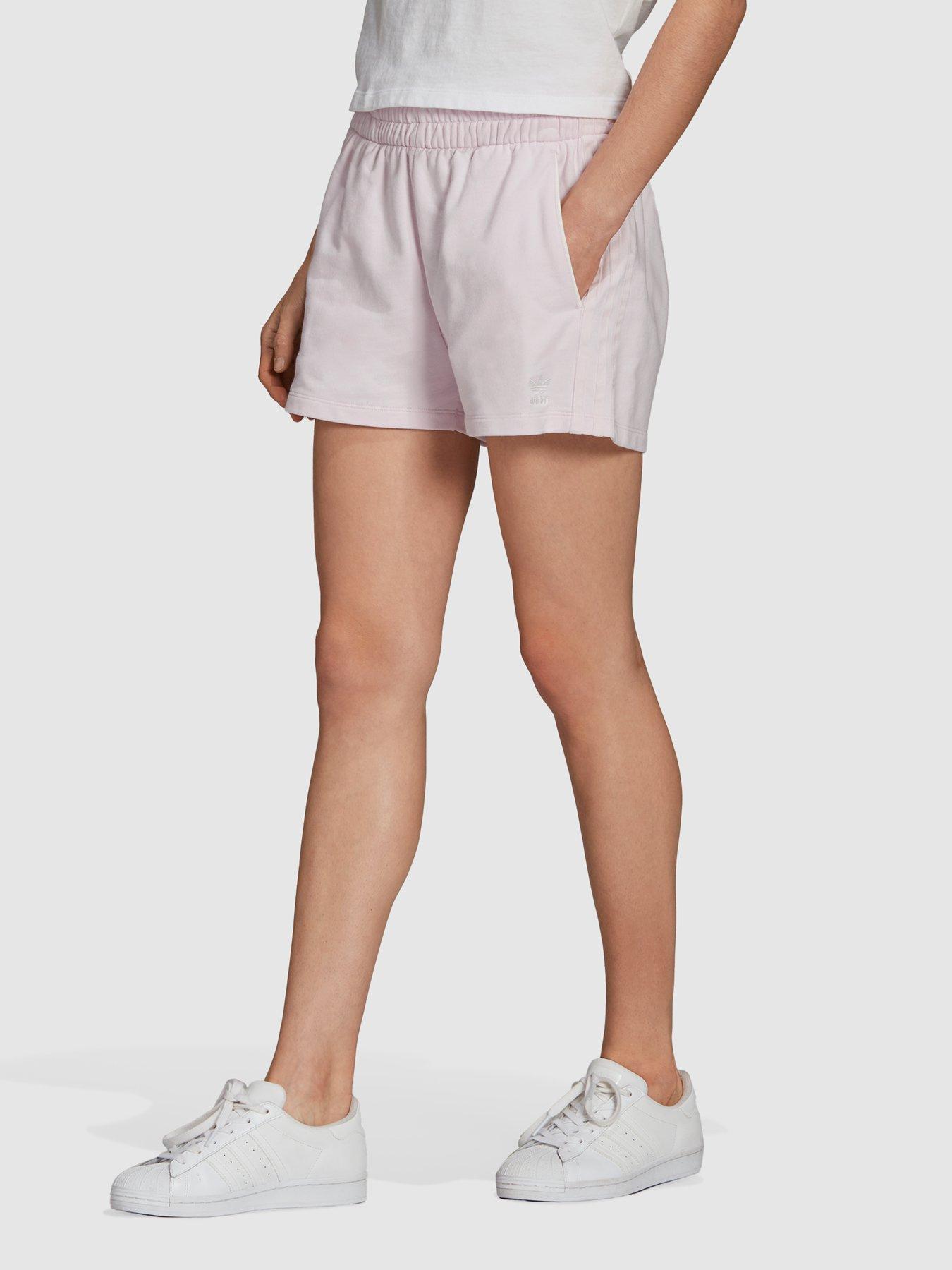  Tennis-Luxe 3 Stripes Shorts - Light Pink