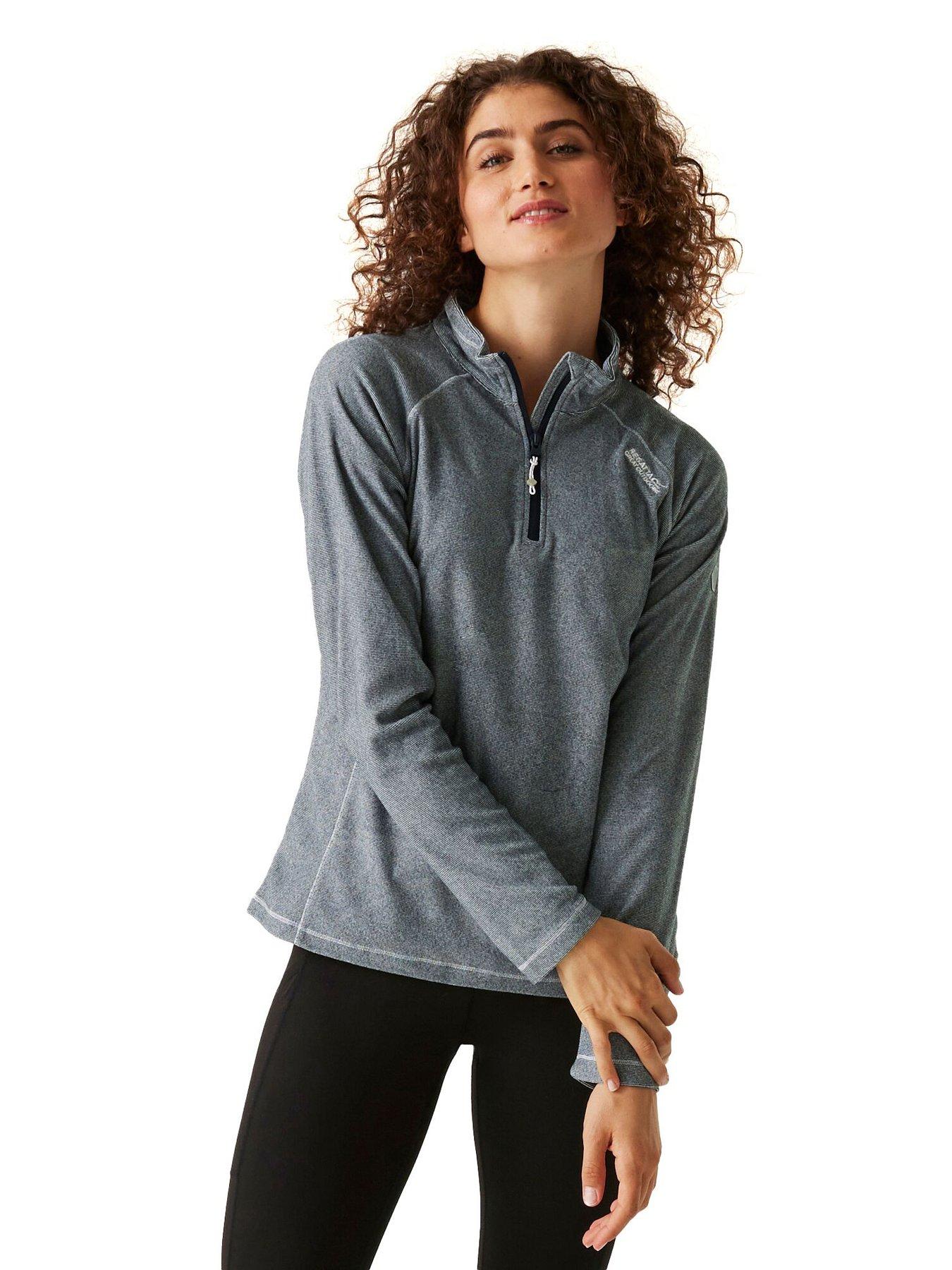 Image 1 of 6 of Regatta Montes 1/4 Zip Top - Navy/White