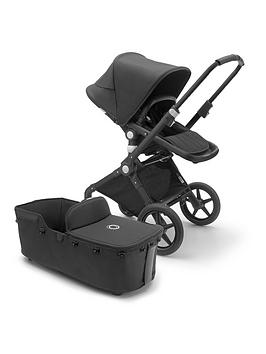 Bugaboo Lynx Pushchair Complete Carrycot And Pushchair Set Black/Black