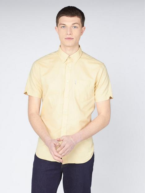 ben-sherman-short-sleeve-signature-gots-organic-oxford-shirt