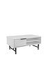  image of melody-2-door-coffee-table-white
