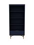  image of melody-1-drawer-bookcase-navy