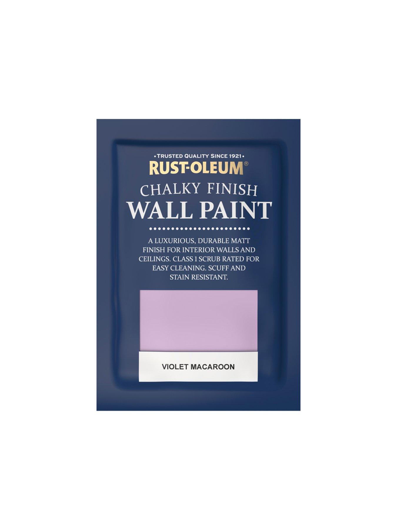 Image 5 of 5 of Rust-Oleum Chalky Finish Wall Paint in Violet Macaroon &ndash; 2.5-litre Tin