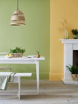 Product photograph of Rust-oleum Chalky Finish Wall Paint In Sage Green Ndash 2 5-litre Tin from very.co.uk