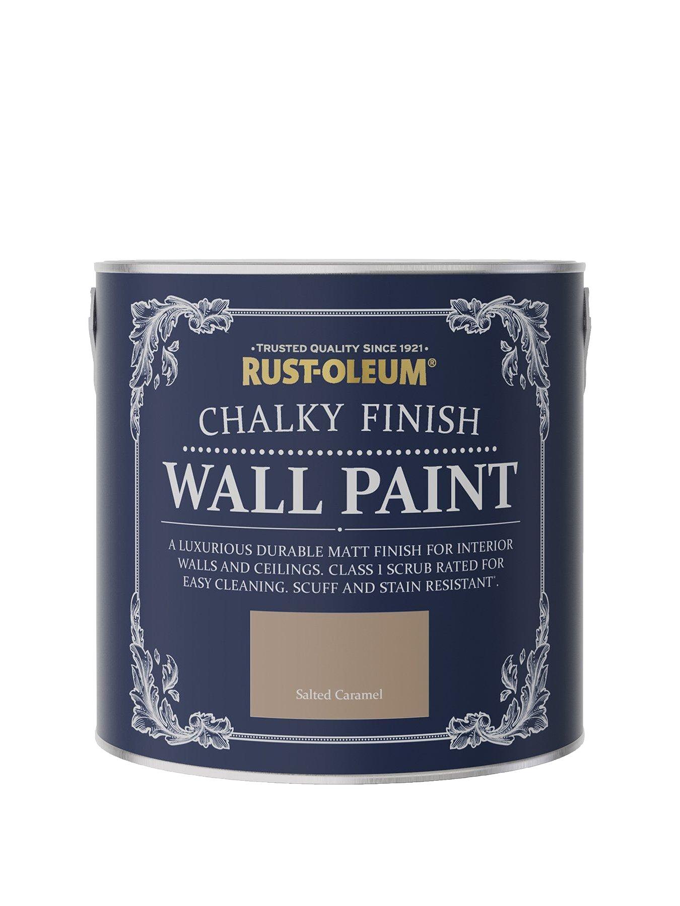 Rust-Oleum Chalky Finish Wall Paint in Salted Caramel – 2.5-litre Tin