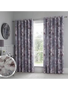 catherine-lansfield-dramatic-floral-eyelet-curtainsnbsp
