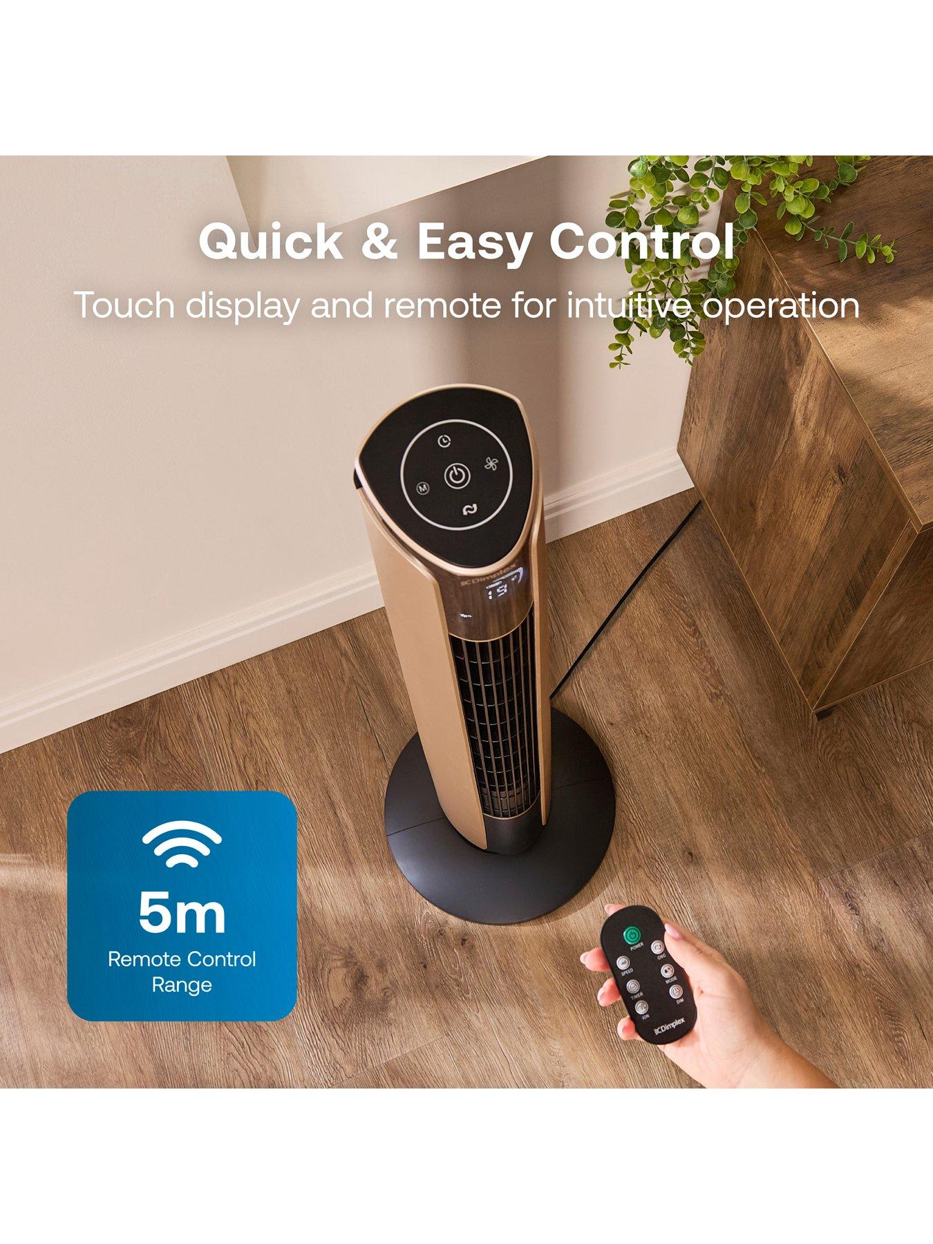 Dimplex ION Fresh Cooling Tower Fan with Ioniser | Very