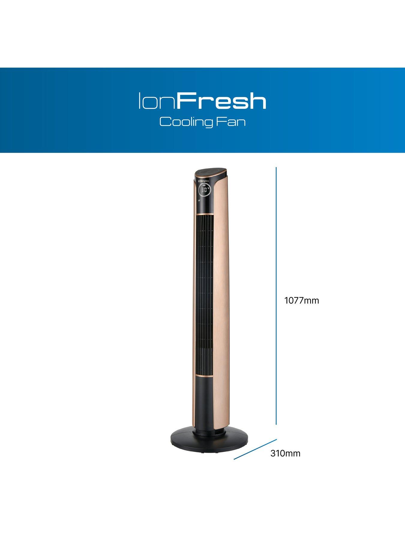 Dimplex ION Fresh Cooling Tower Fan with Ioniser | Very