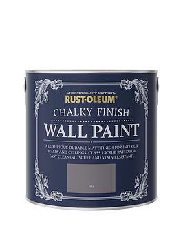 Product photograph of Rust-oleum Chalky Wall Paint Iris 2 5l from very.co.uk