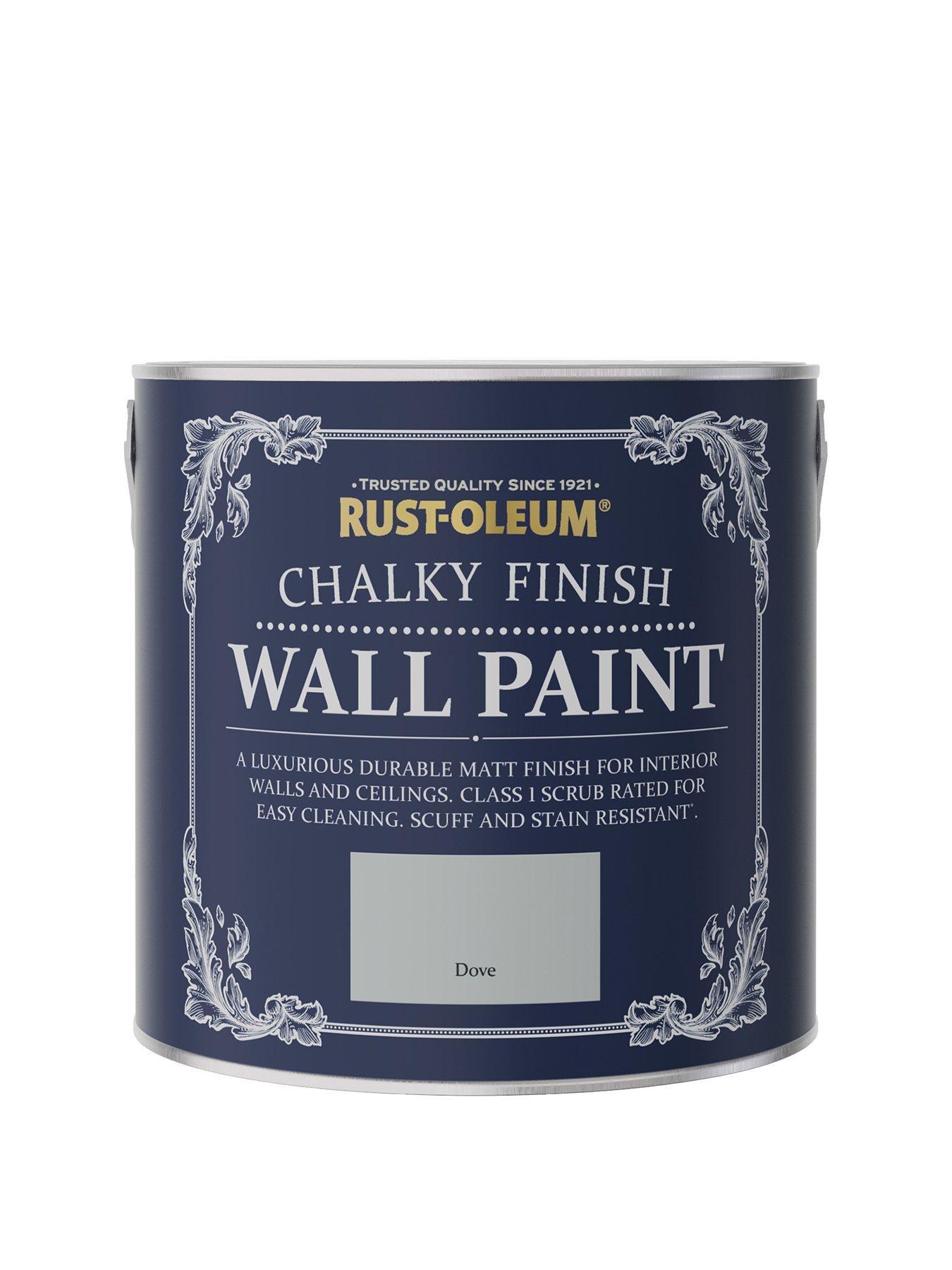 Image of Rust-Oleum Chalky Finish 2.5-litre Wall Paint – Dove
