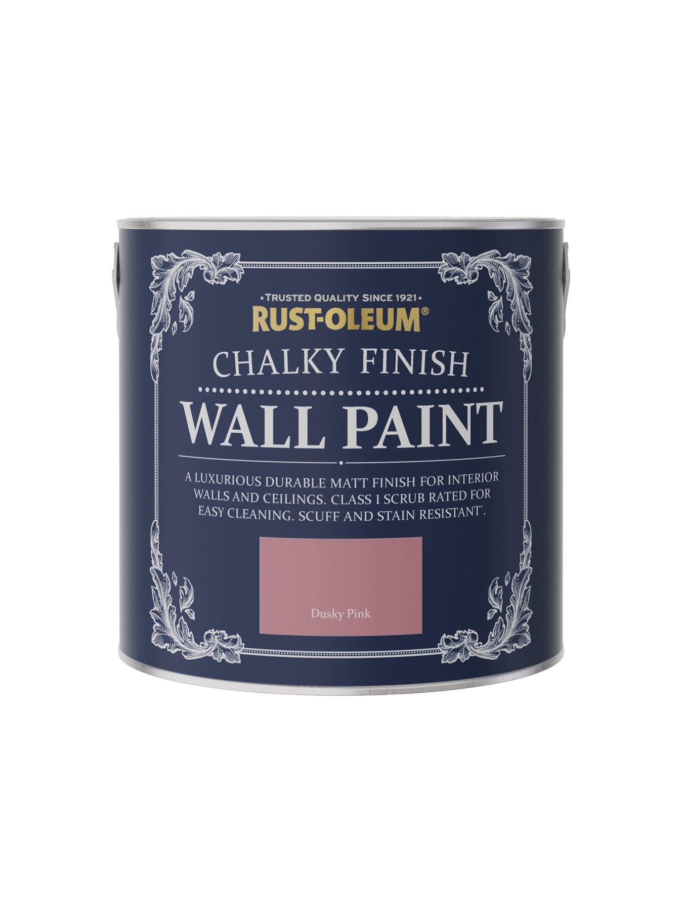 Rust-Oleum Chalky Finish 2.5-litre Wall Paint – Dusky Pink