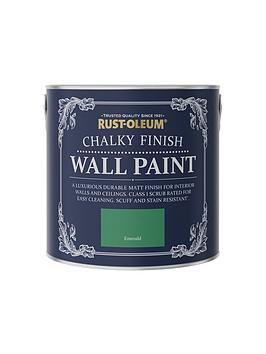 Rust-Oleum Chalky Wall Paint Emerald 2.5L