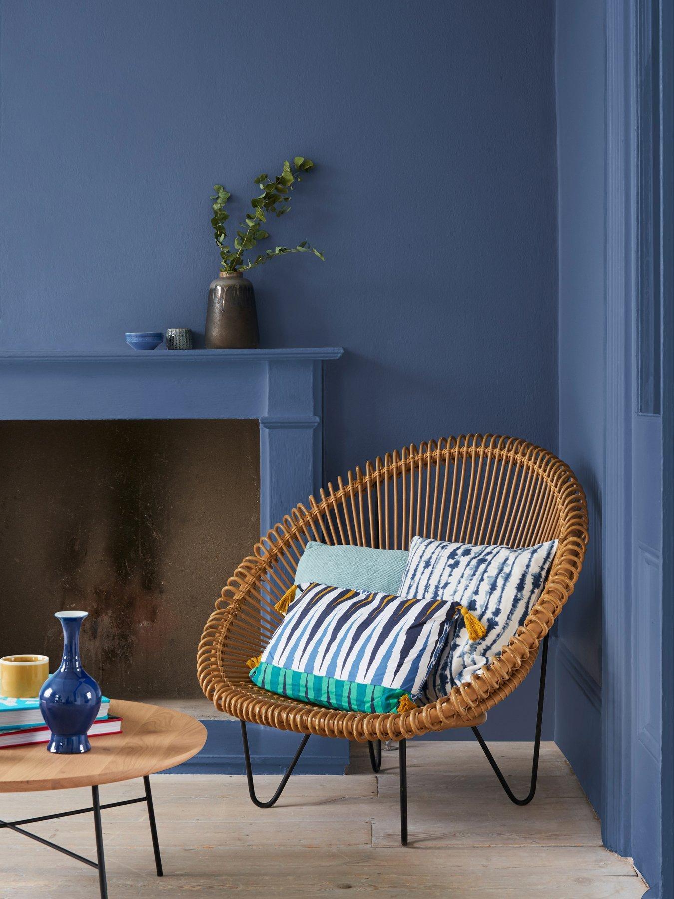 undefined Chalky Finish 2.5-litre Wall Paint – Blue River