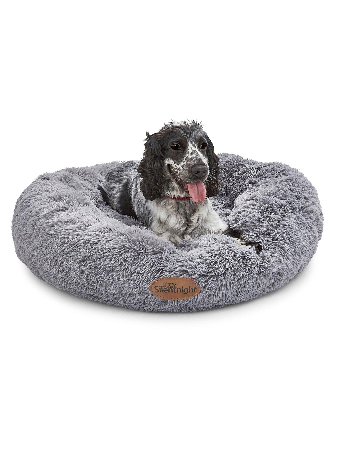 Silentnight Calming Donut Pet Bed - Grey