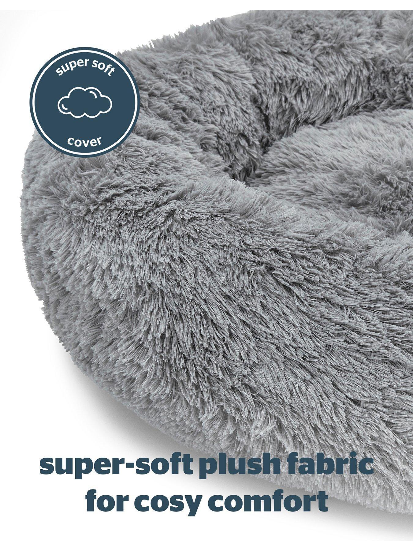Image 4 of 8 of Silentnight Calming Donut Pet Bed -&nbsp;Grey