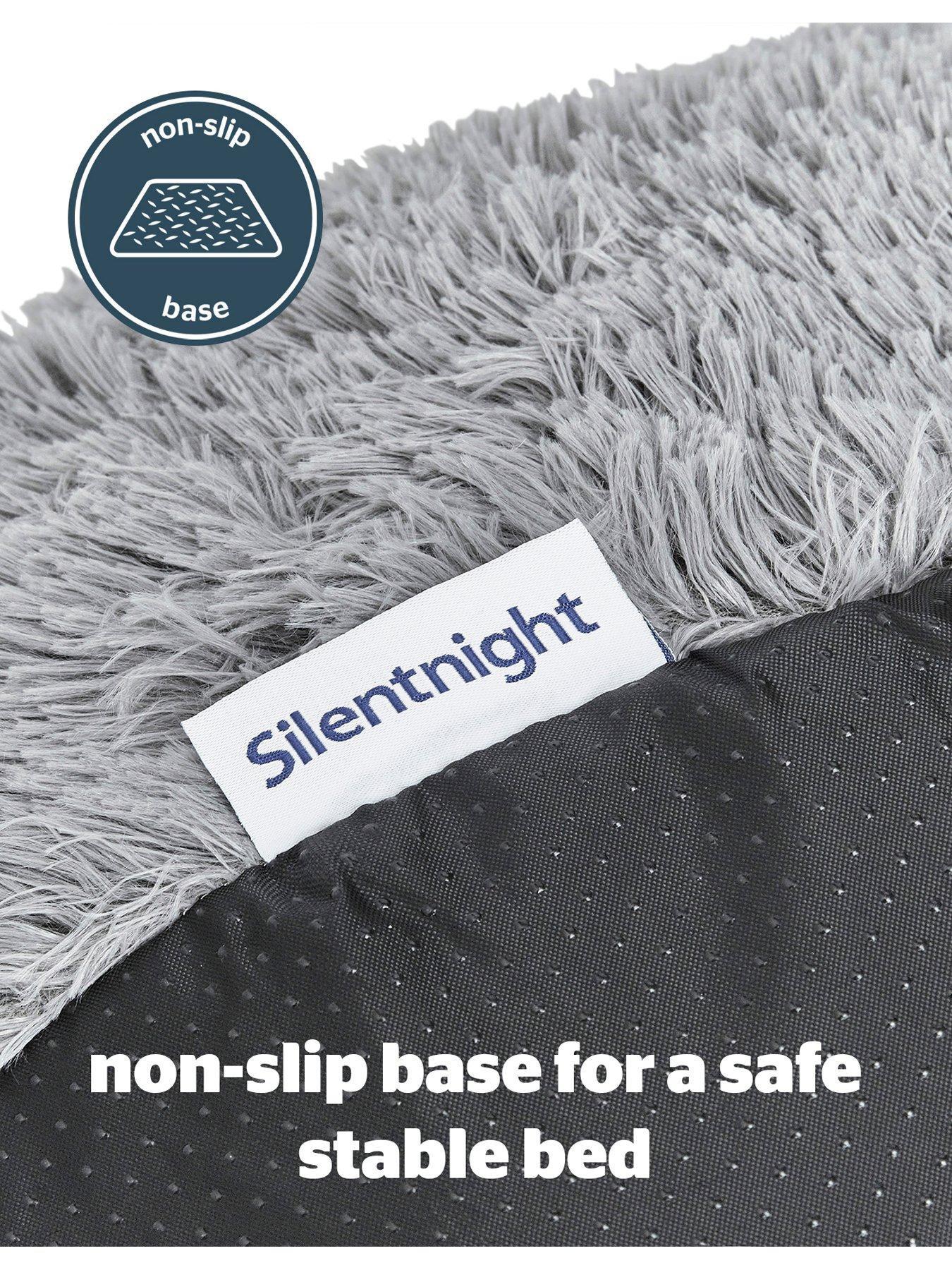 Image 6 of 8 of Silentnight Calming Donut Pet Bed -&nbsp;Grey