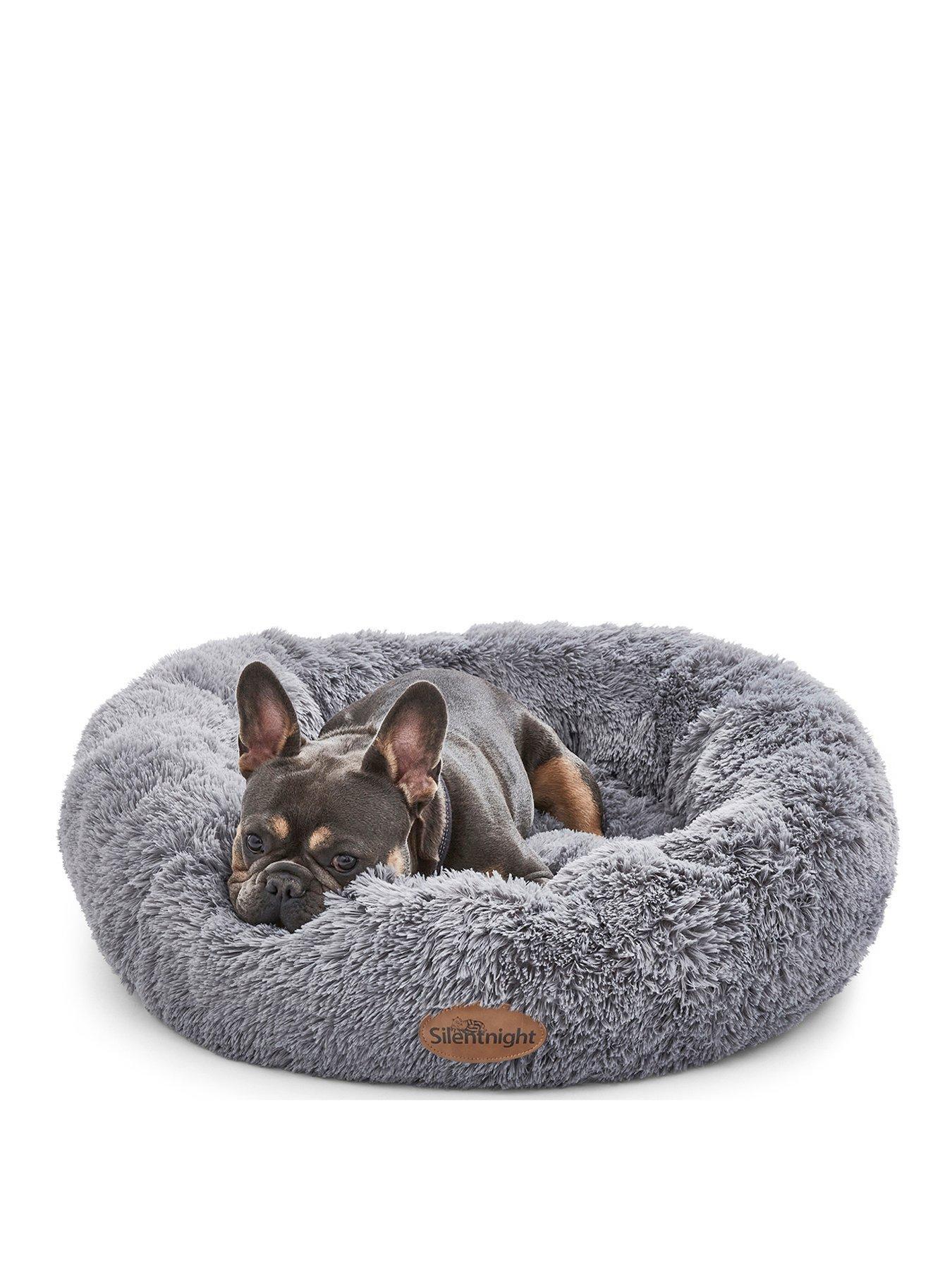 Pet Craft Supply Ultra Plush Calming Anti-Anxiety Pet Bed Includes Super Soft Comfort Blanket Great Medium Dog Bed Small Dog Bed Cat Bed Puppy Bed 