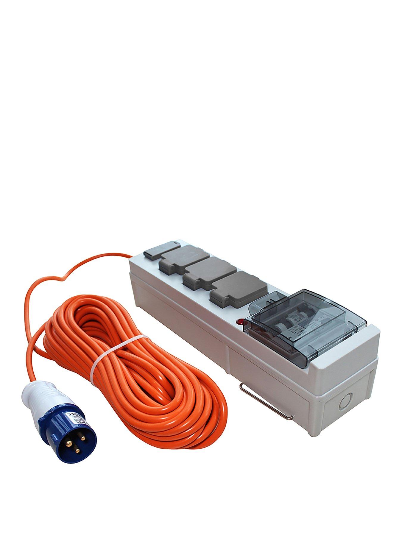 undefined Mobile Mains Power Unit USB 15m Cable