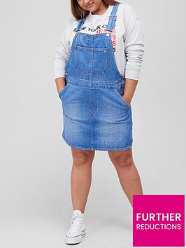 tommy-jeans-curve-recyclednbspdungaree-dress-denim