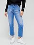  image of tommy-jeans-harper-high-rise-straight-ankle-jean-blue-wash
