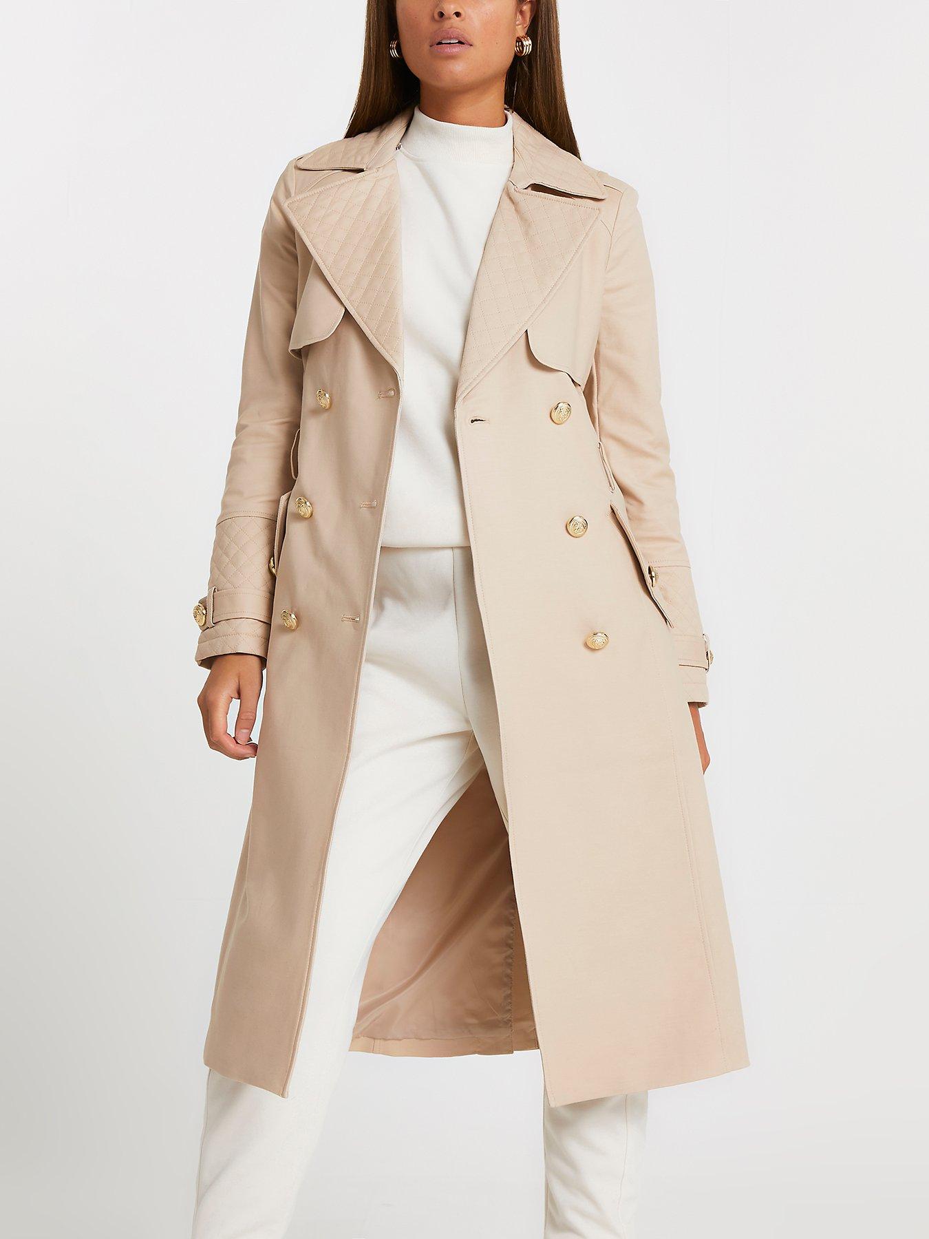 Cream Trench Coat Tradingbasis