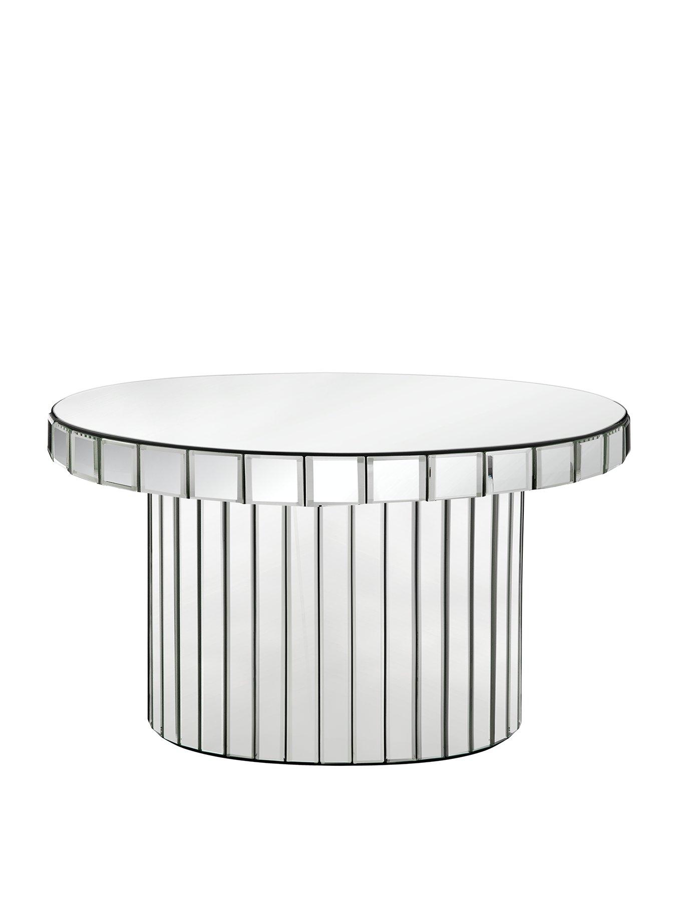 Image 2 of 5 of Very Home Azalea Mirror Top Round&nbsp;Coffee Table&nbsp;- FSC&reg; Certified