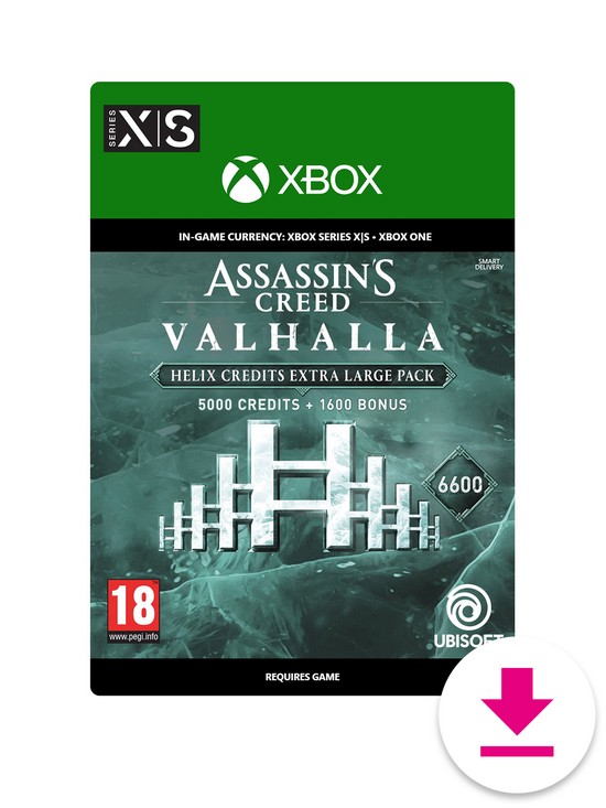 front image of xbox-assassins-creed-valhalla-extra-large-helix-credits-pack