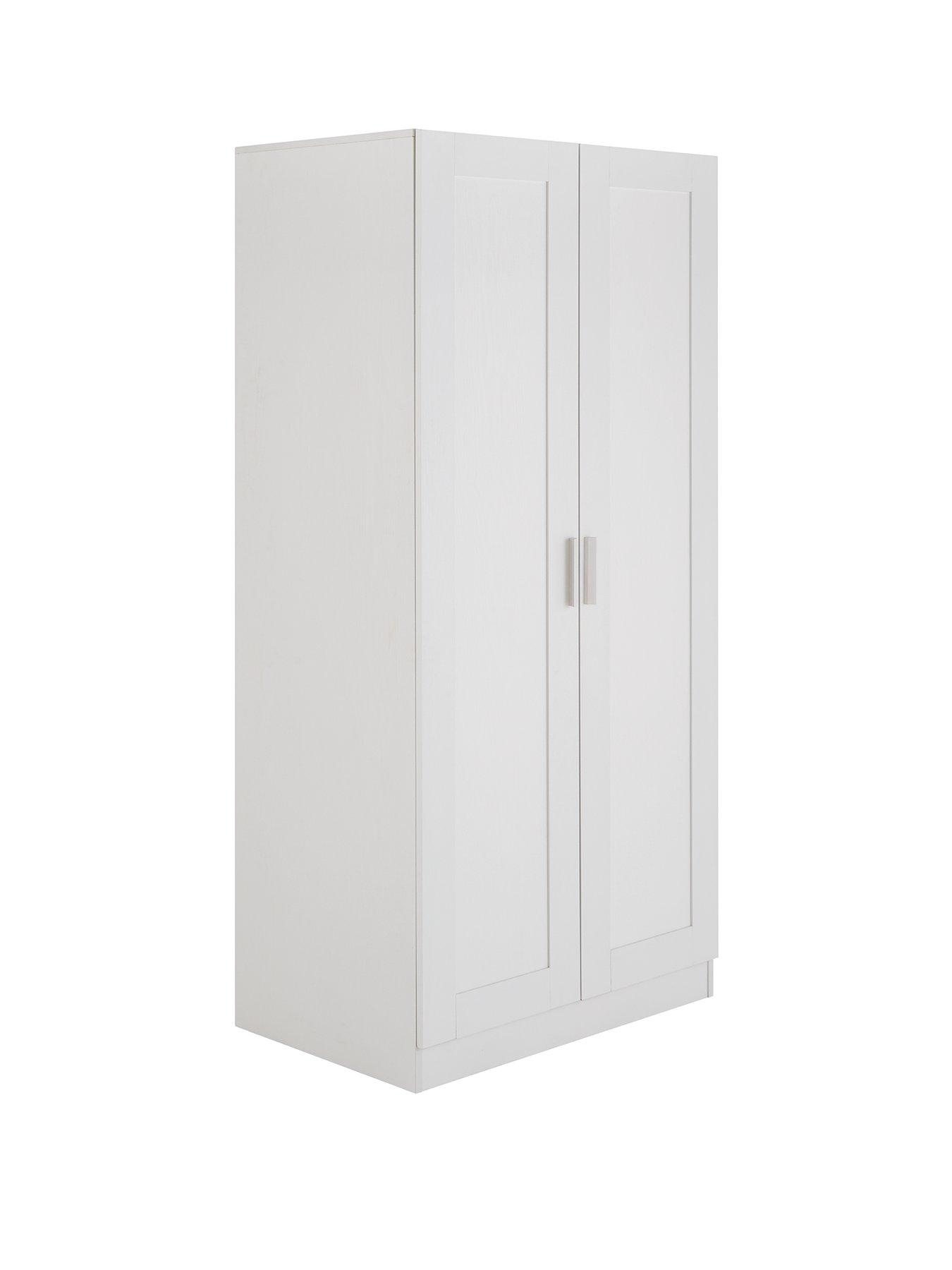Image 3 of 6 of Everyday Taryn Kids&nbsp;2 Door Wardrobe - White