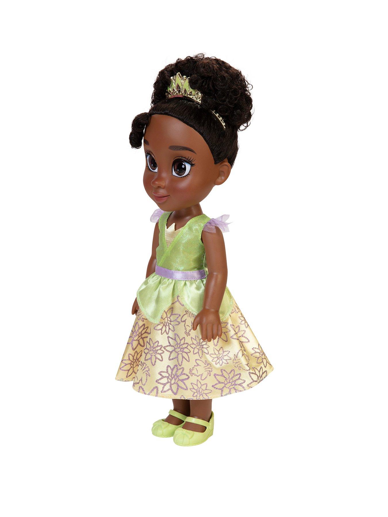 Disney Princess Lil' Friends Plush Tiana & Naveen 14.5-inch Plush Doll,  Officially Licensed Kids Toys for Ages 3 Up, Gifts and Presents by Just Play