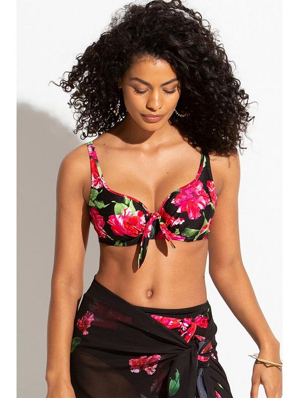 Women's Orchid Luxe Underwired Non Padded Top Bikini Pour Moi 