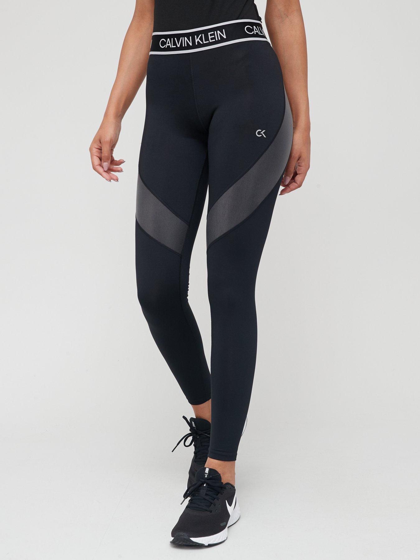 calvin klein performance black leggings