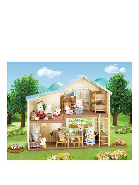 front image of sylvanian-families-hillcrest-home-gift-set