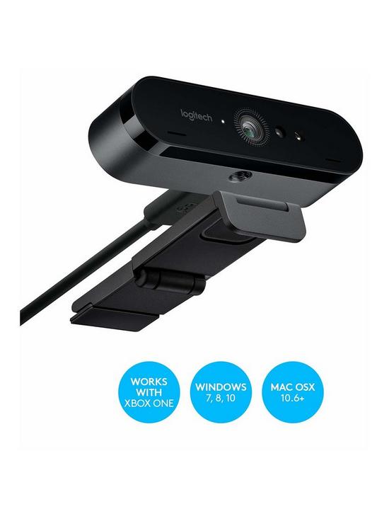 stillFront image of logitech-brio-gaming-webcam-4k-streaming-edition-sounds-great-in-any-environment