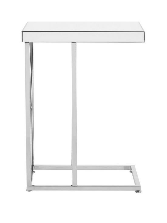 front image of monte-carlo-mirrored-sofa-table