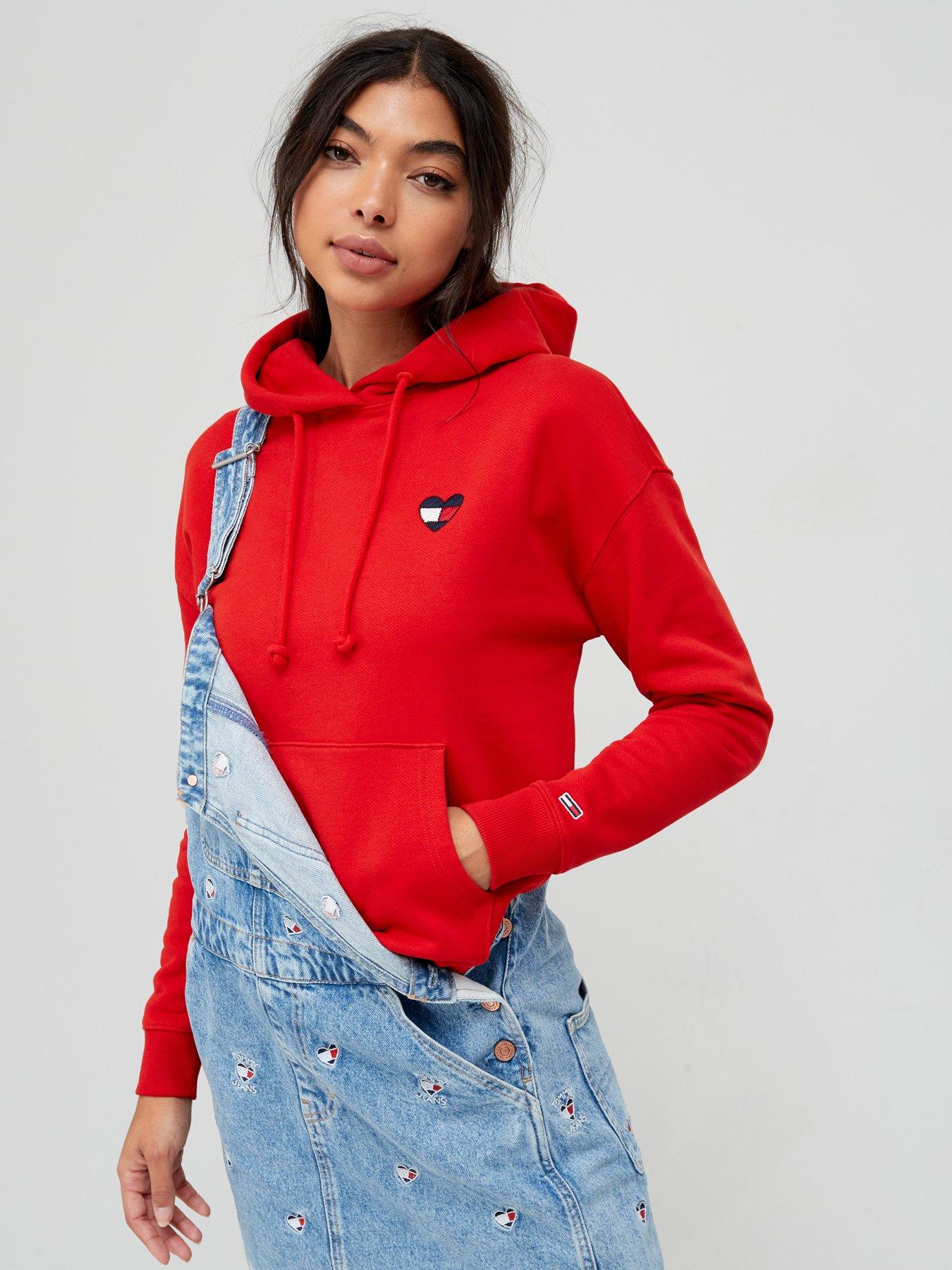 tommy jeans red