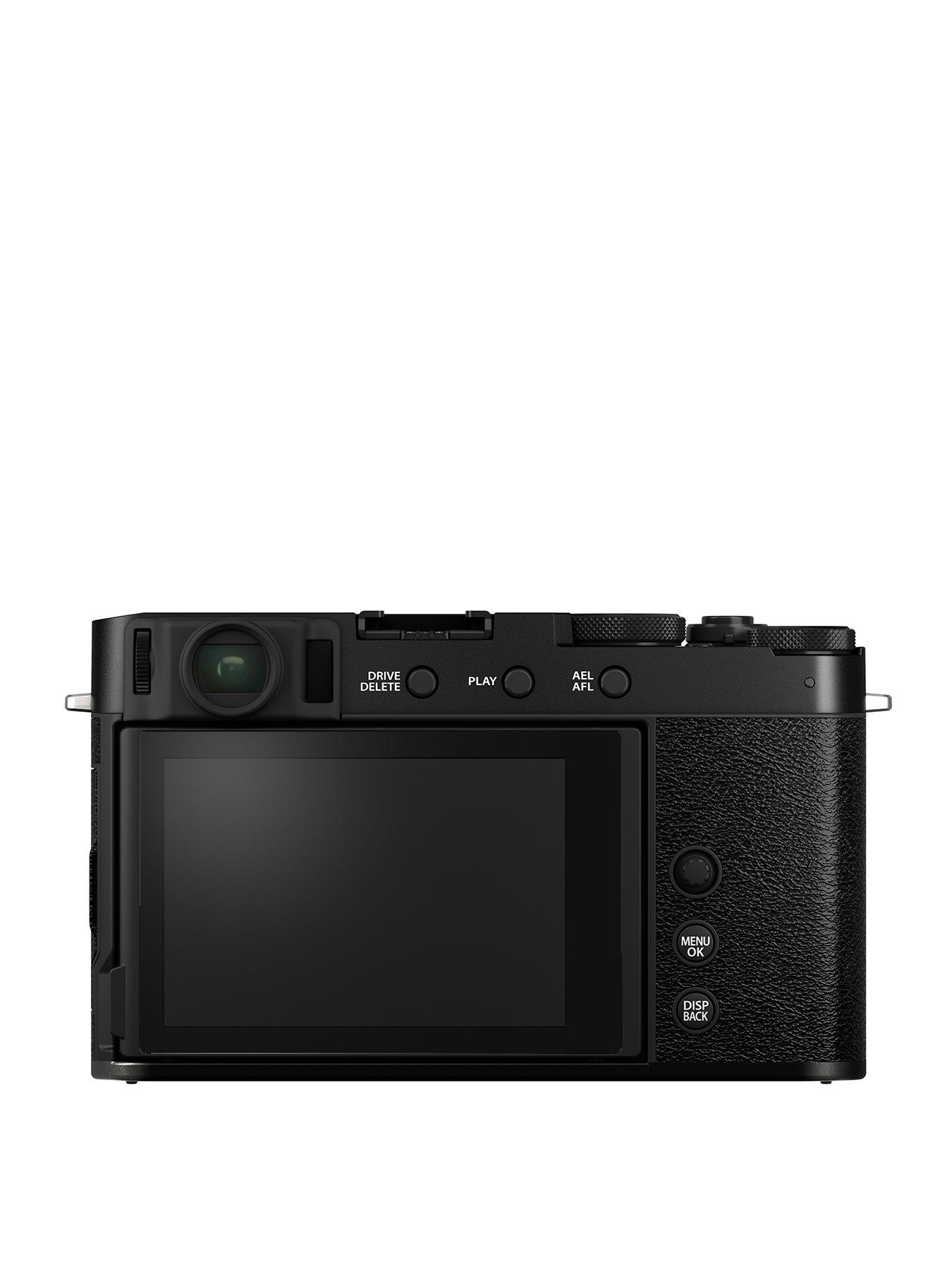 Fujifilm XE4 Mirrorless Camera Kit with XF 27mm lens, Black very.co.uk