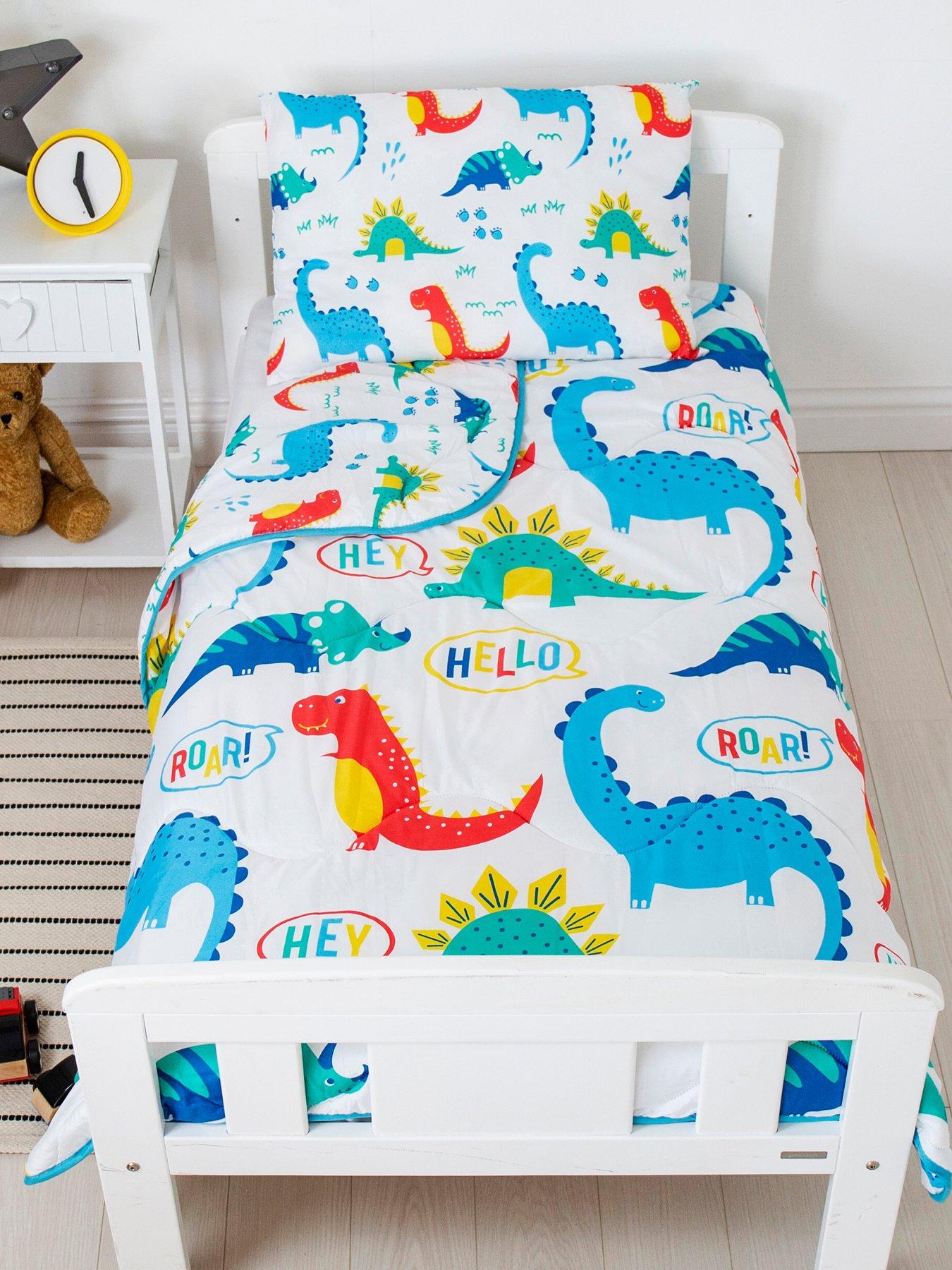 rest-easy-sleep-better-dinosaur-coverless-quilt-4-tog-with-filled-pillow-toddler-multi