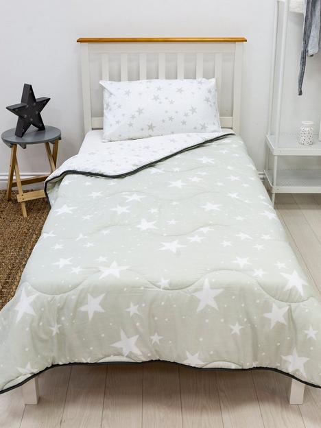 rest-easy-sleep-better-grey-star-coverless-quilt-45-tog-single-with-pillowcase